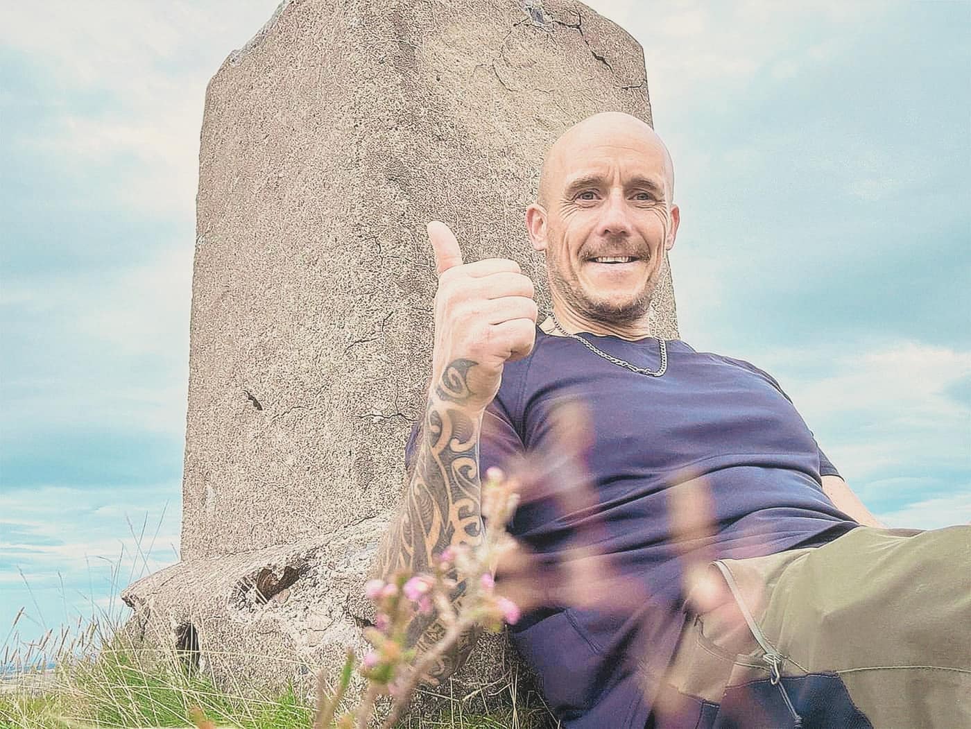 Me at the trig point